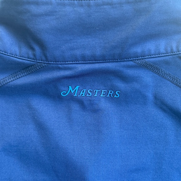 Master's Golf, 1/4 zip pullover, Size Medium, Blue - Picture 6 of 8